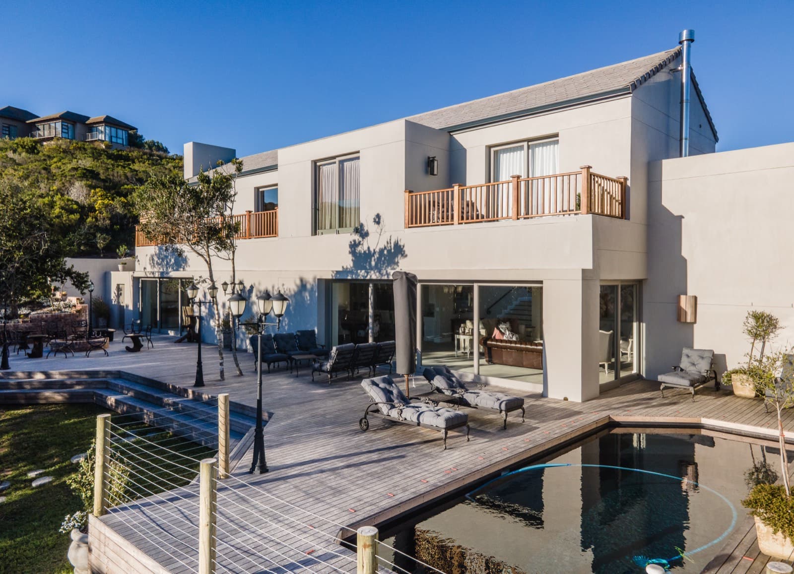 Pool deck and exterior